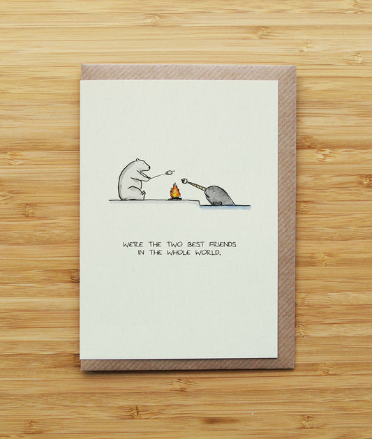 Narwhal and Polar Bear