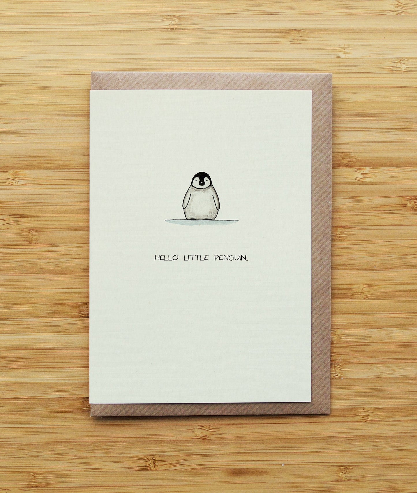 Penguin Birthday Card