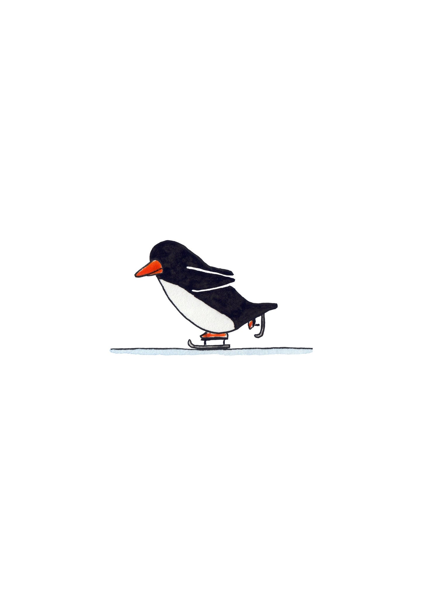 Penguin Ice Skating