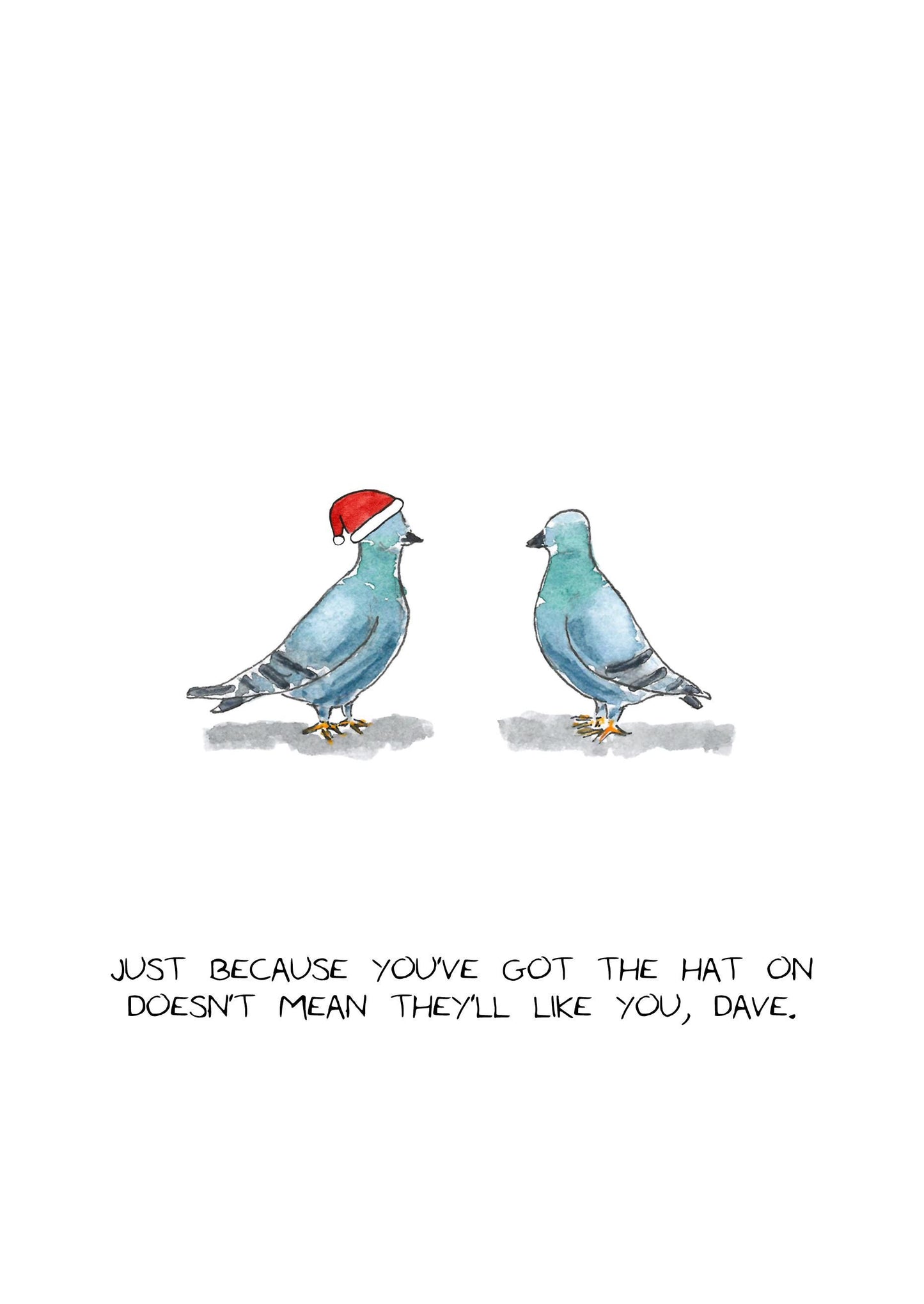 Pigeons Christmas