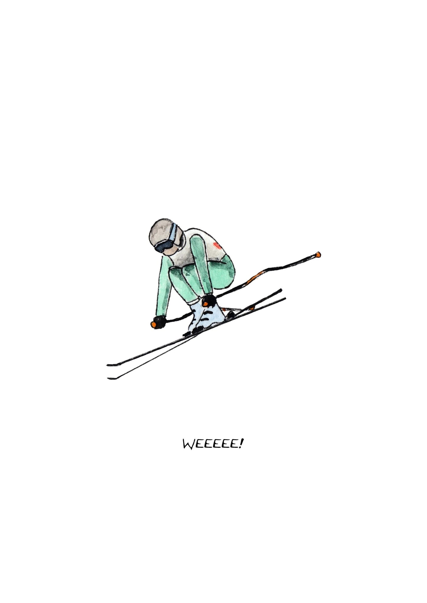 Downhill Skier
