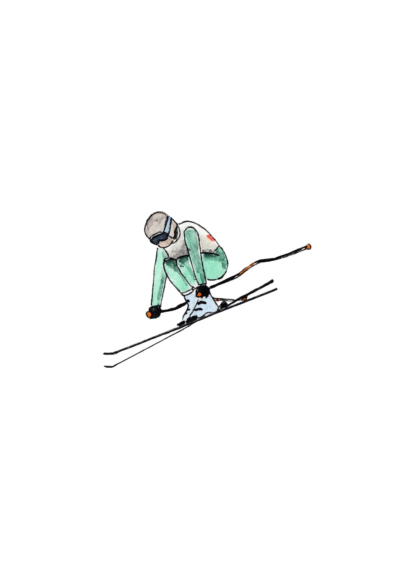 Downhill Skier