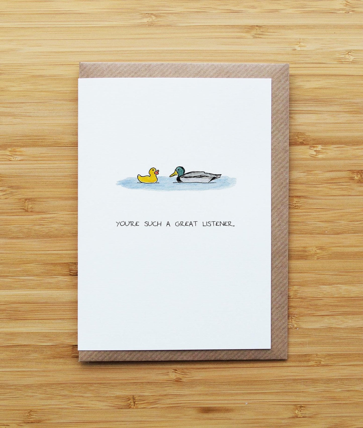 Duck and Rubber Duck