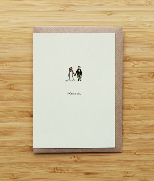 Scottish Wedding Couple