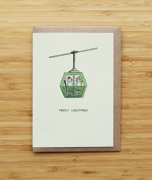 Snowman Gondola Christmas