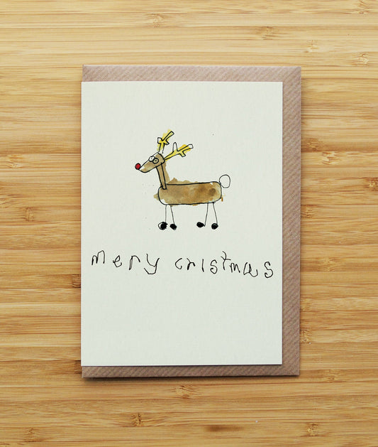 Badly Drawn Reindeer Christmas