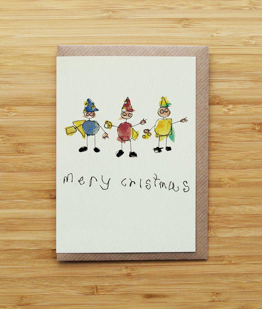 Badly Drawn Three Wise Men Christmas