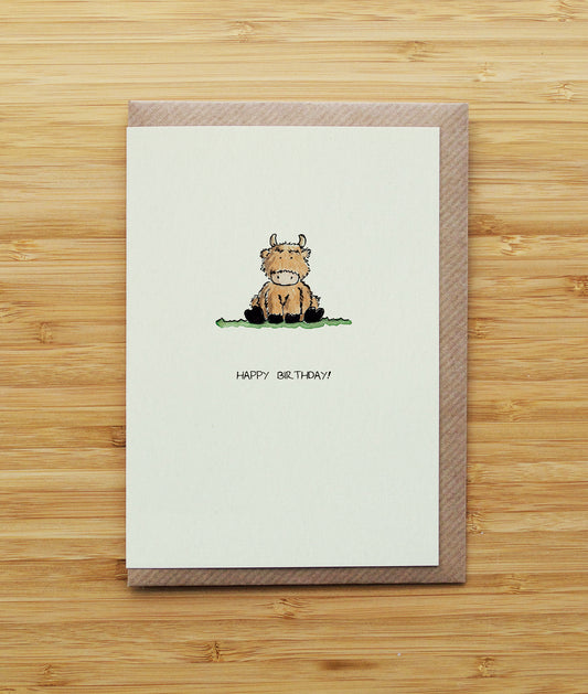 Little Highland Cow Birthday