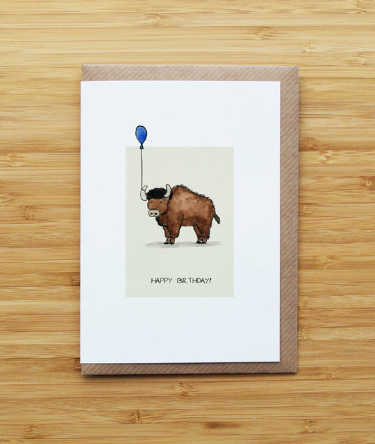 Bison Birthday