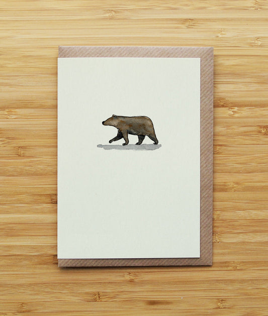 Brown Bear Walking