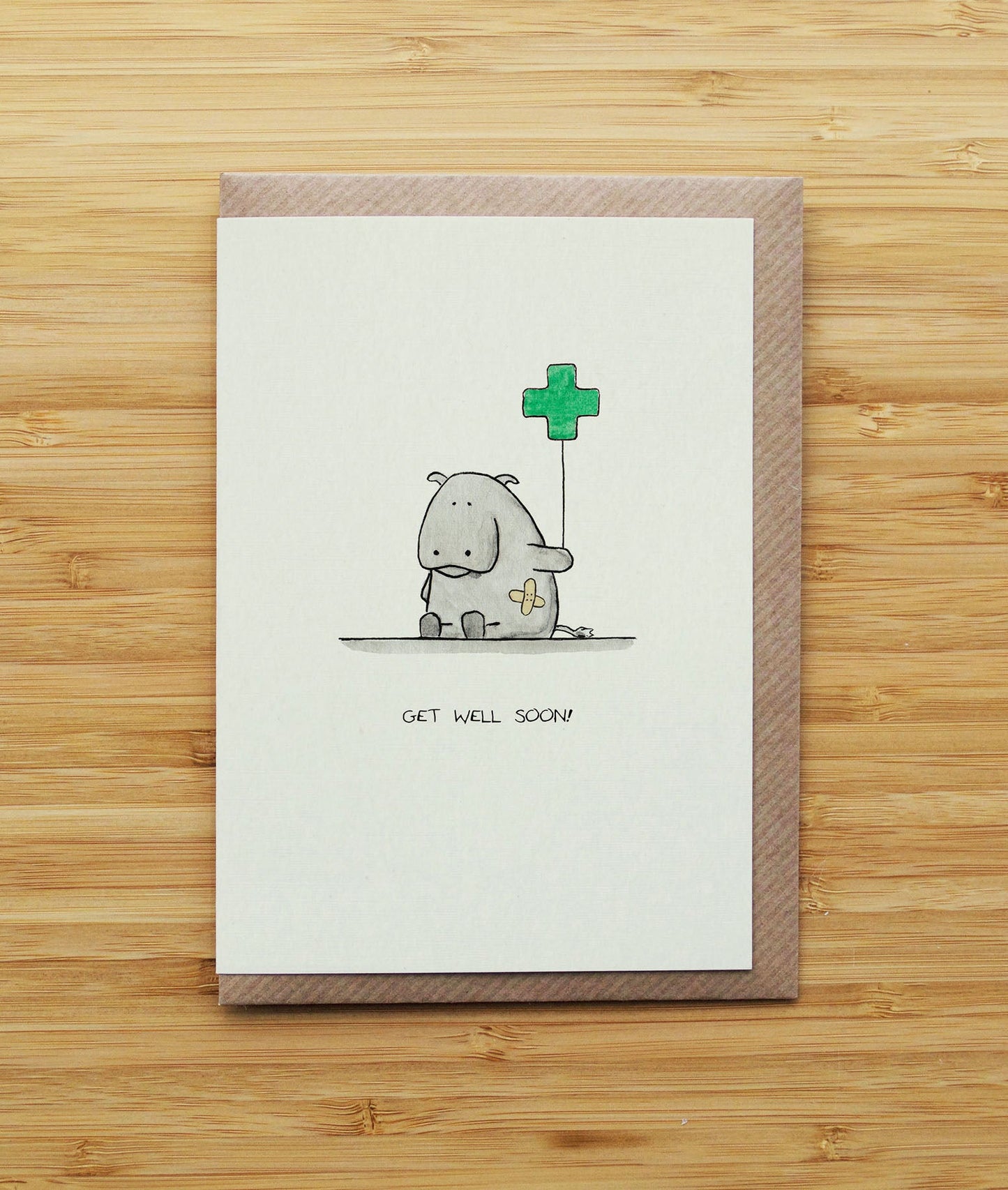 Get Well Soon Hippo