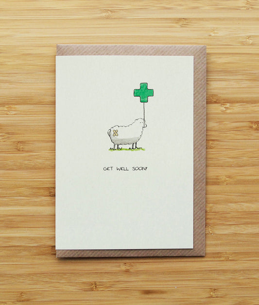 Get Well Soon Sheep