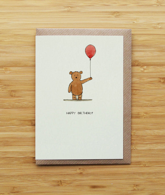 Teddy Bear and Balloon