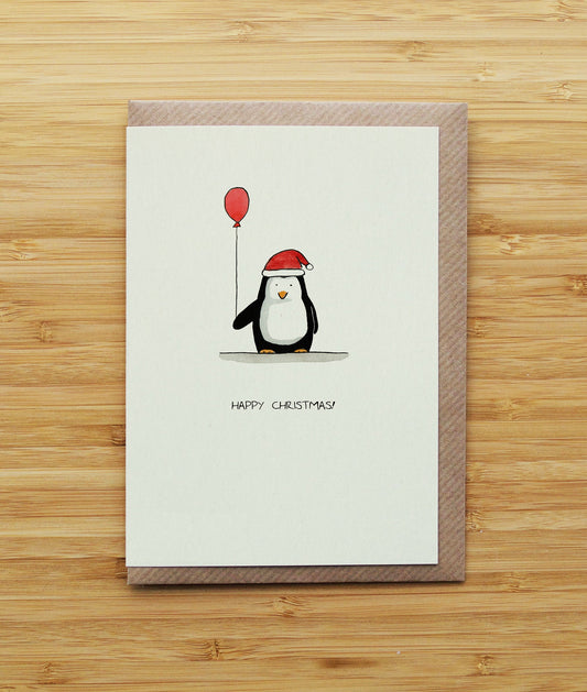 Penguin Balloon Christmas