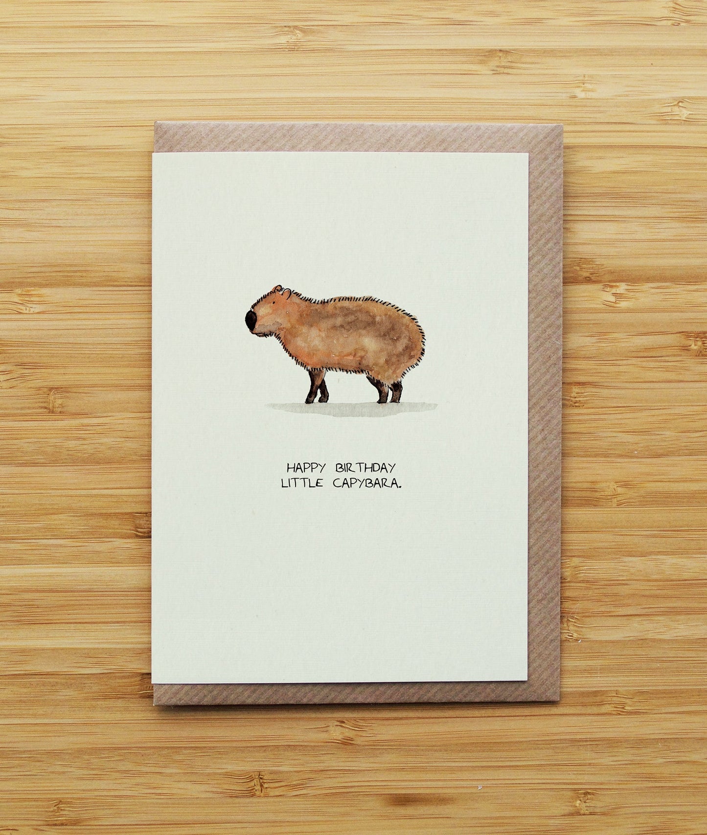 Capybara Birthday