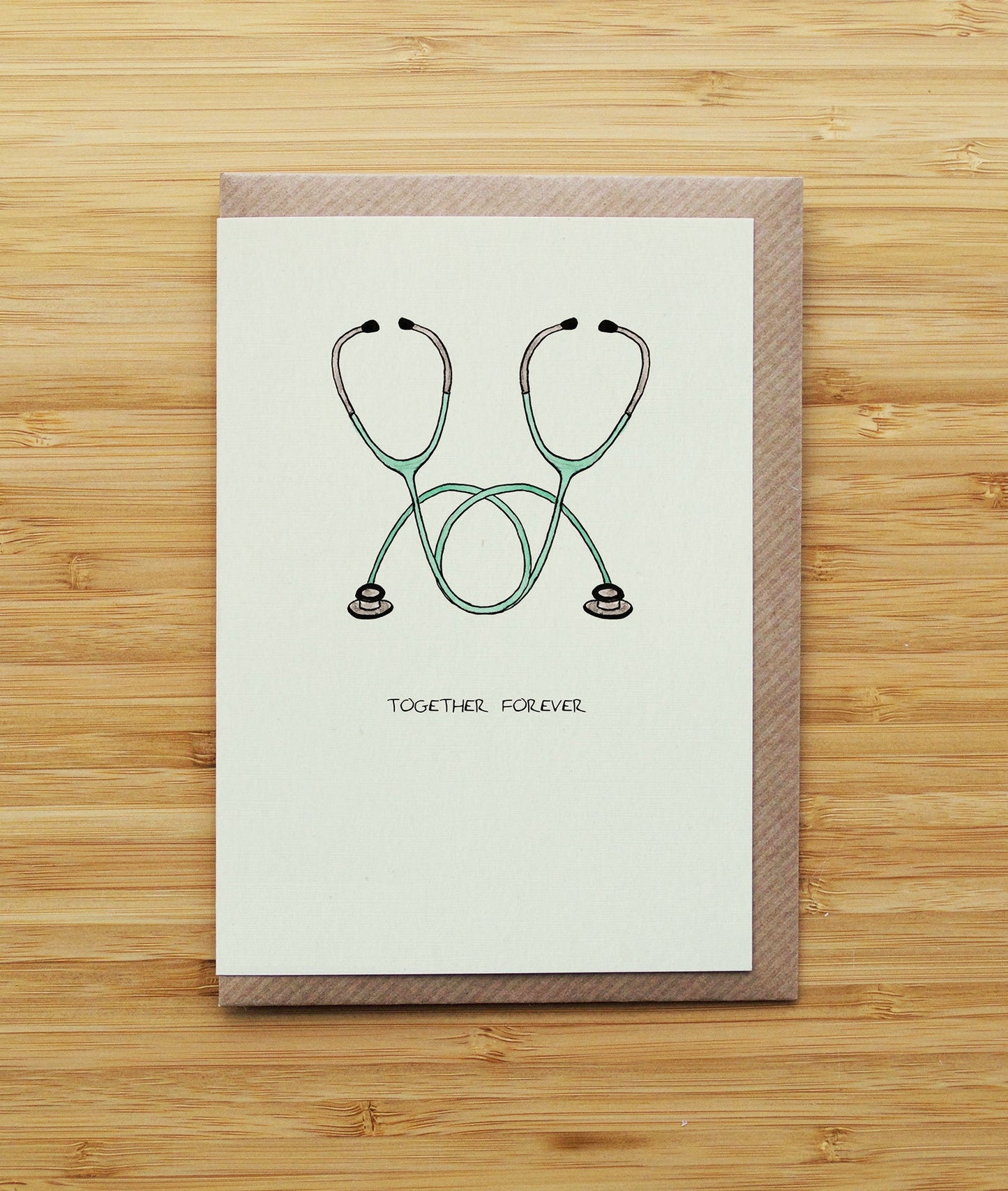 Together Doctor Couple Stethoscope