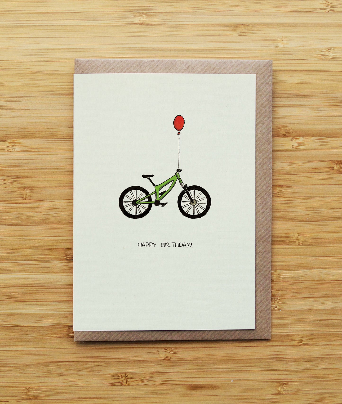Mountain Bike Birthday - Green