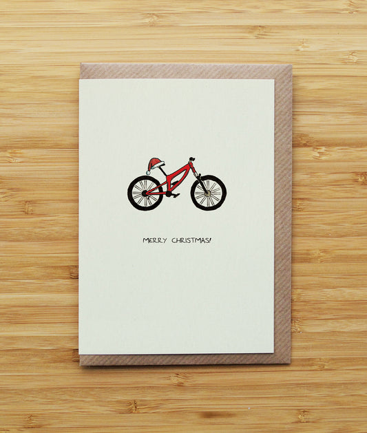 Mountain Bike Christmas - Red