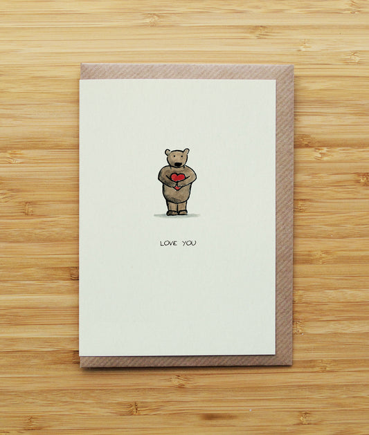 Bear Hugging Heart