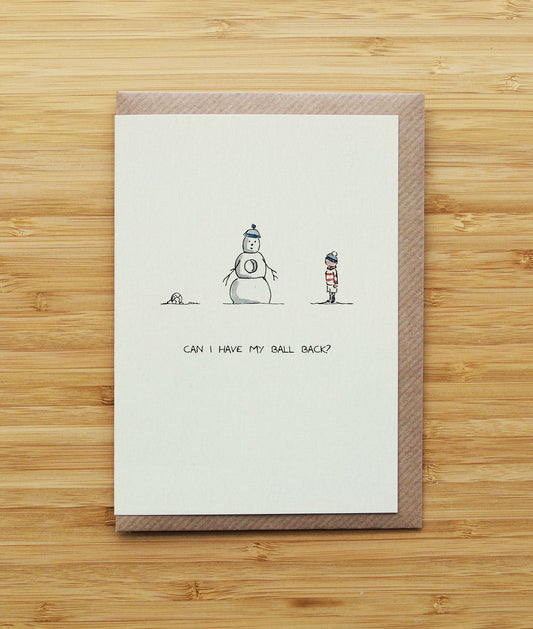 Snowman Football
