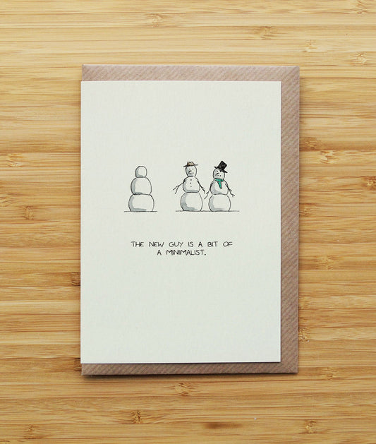 Snowman Minimalist