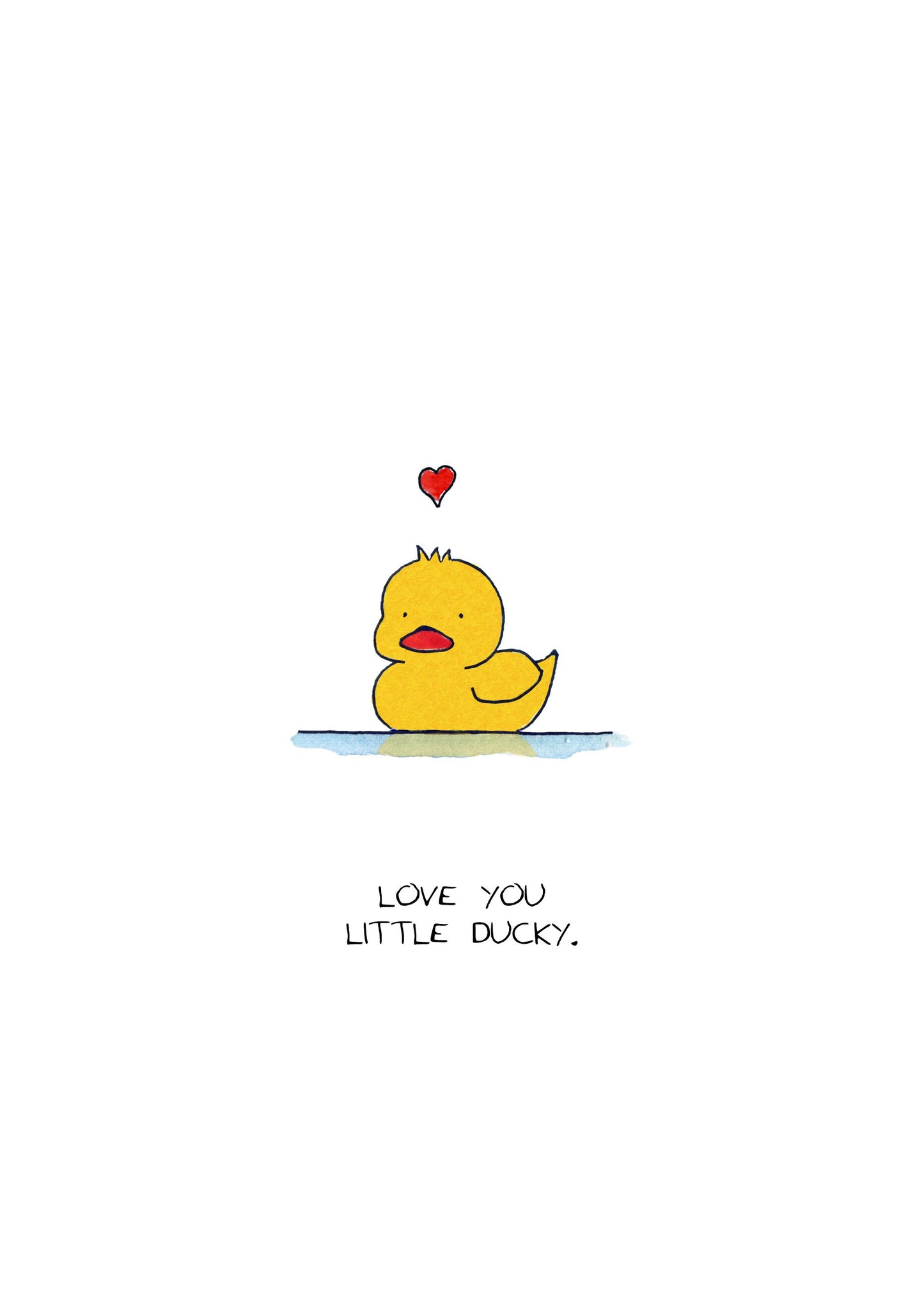 Love Rubber Duck