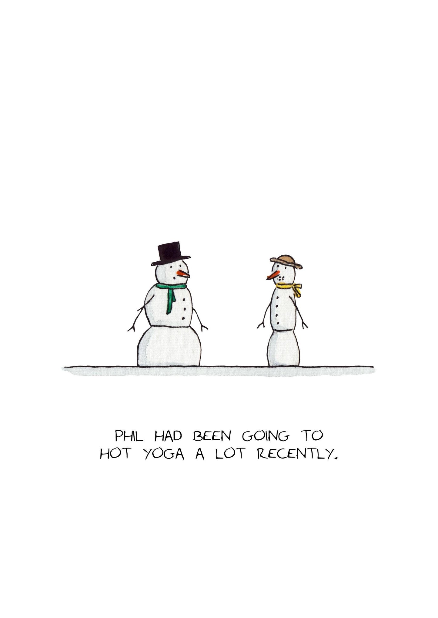 Snowman Hot Yoga