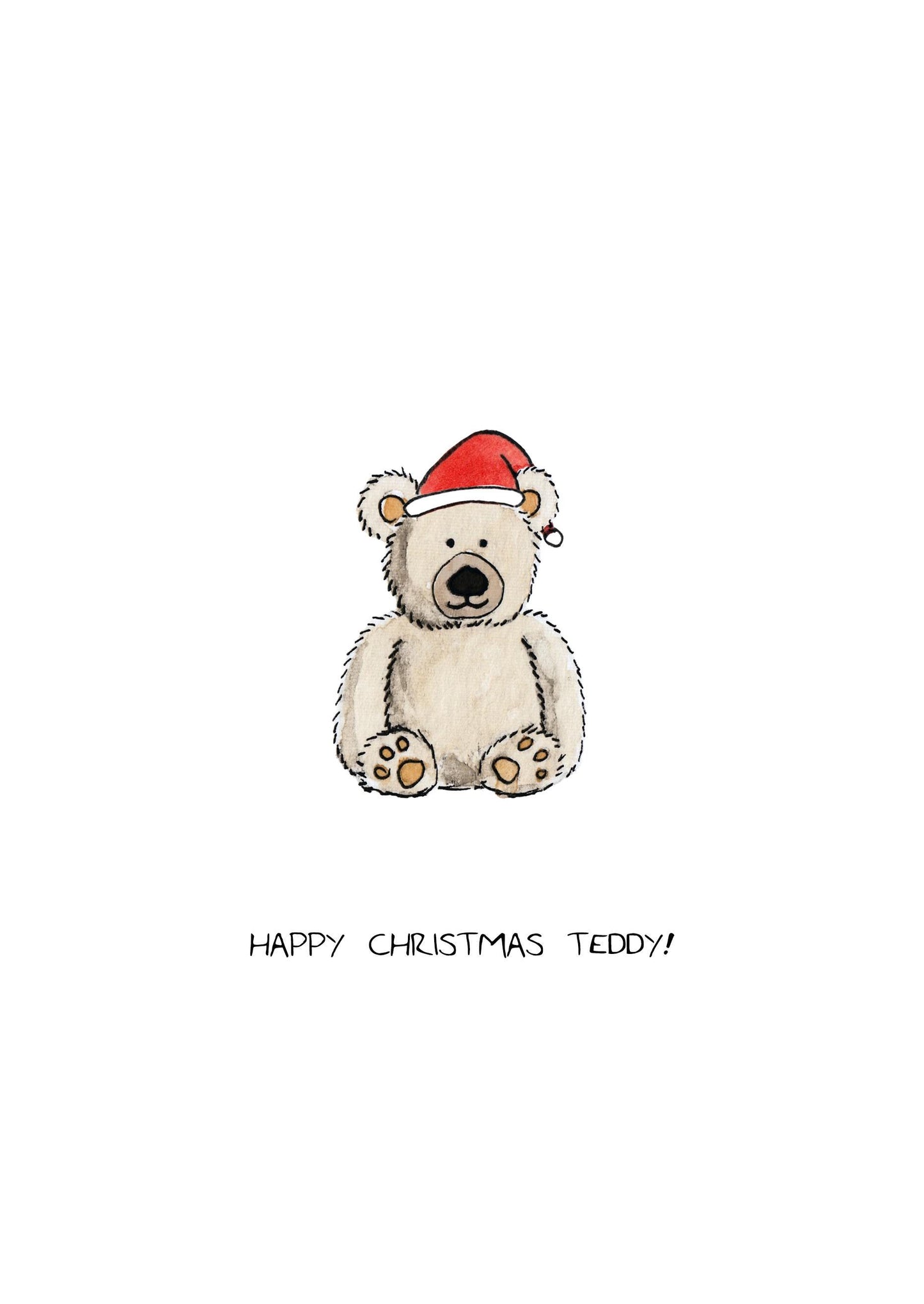 Teddy Sitting Christmas