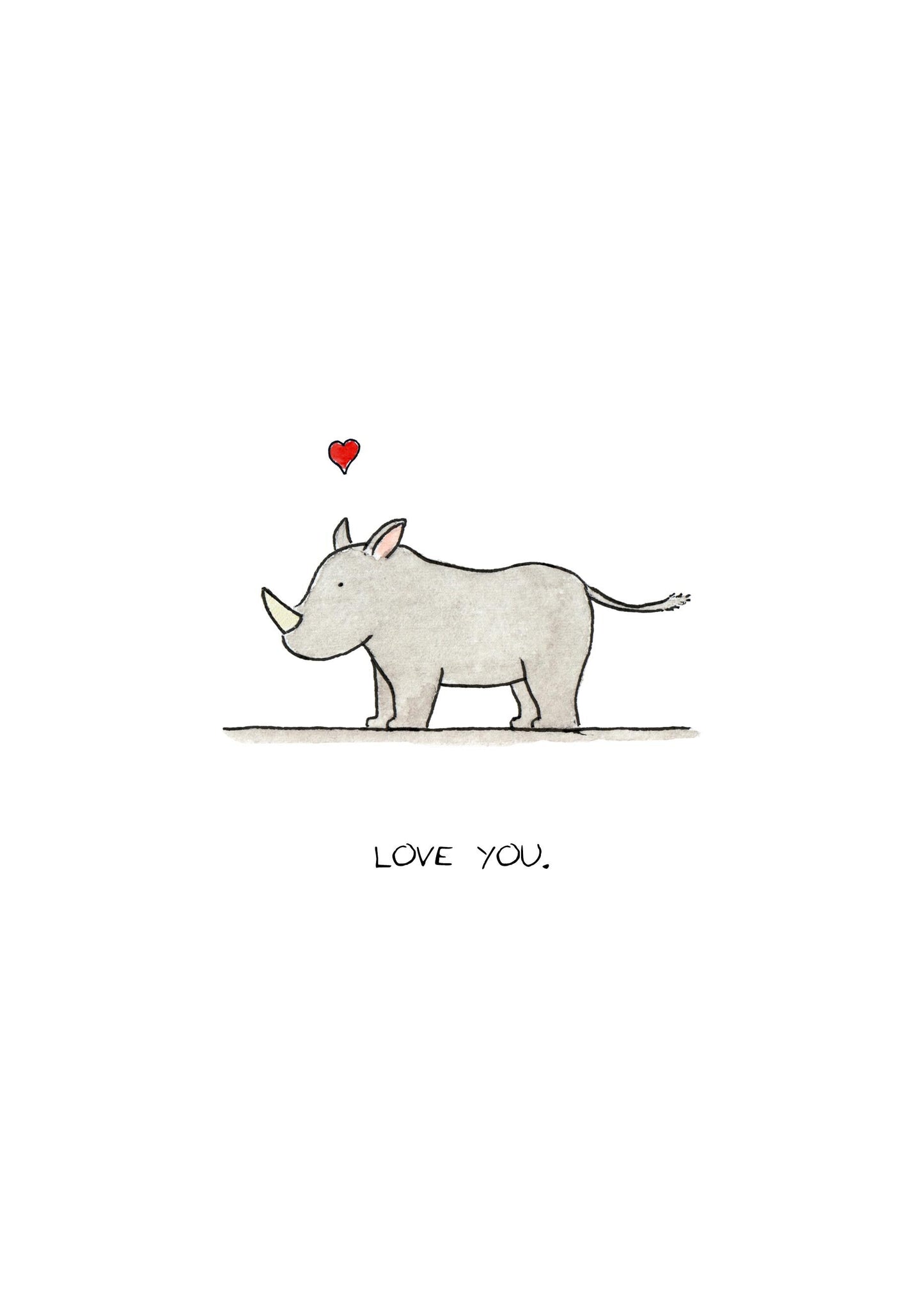 Love Baby Rhino