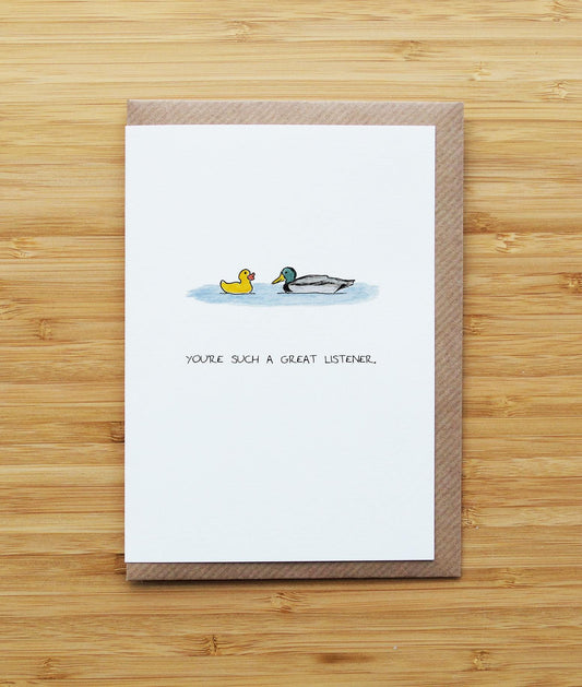 Duck and Rubber Duck