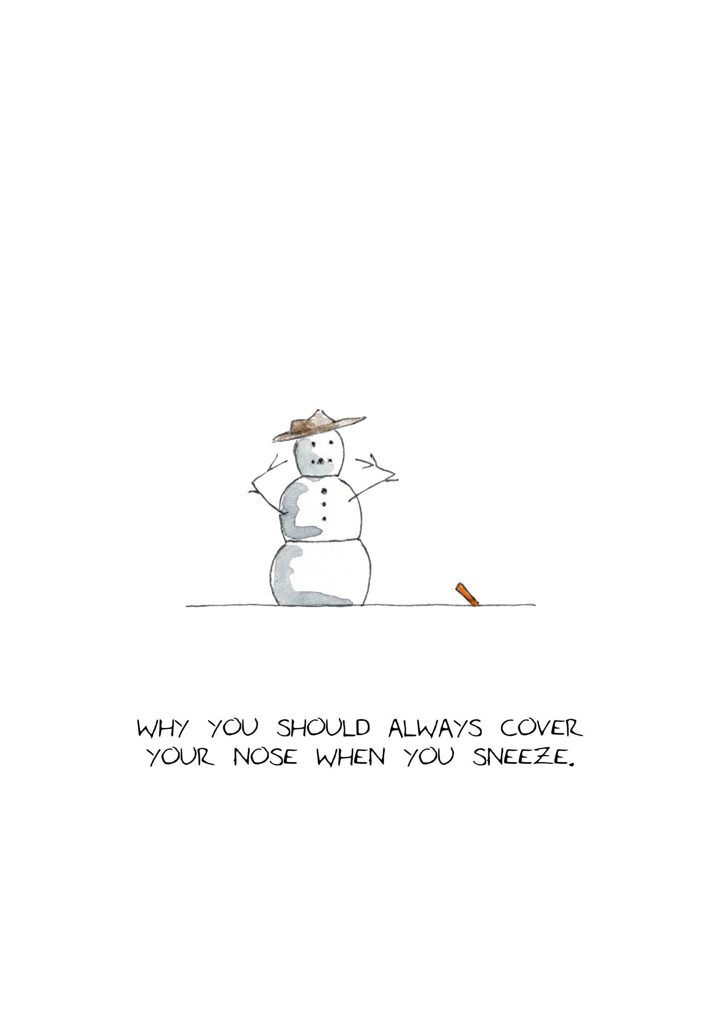 Snowman Sneeze