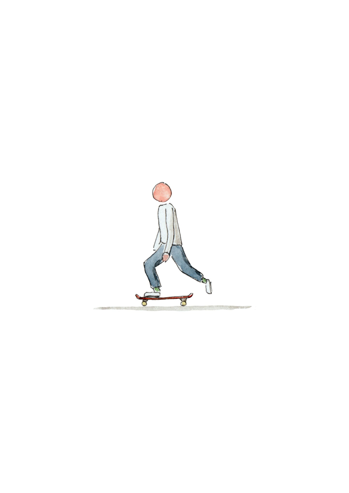 Skateboard Push