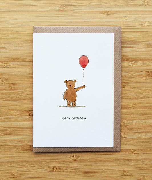 Teddy Bear and Balloon