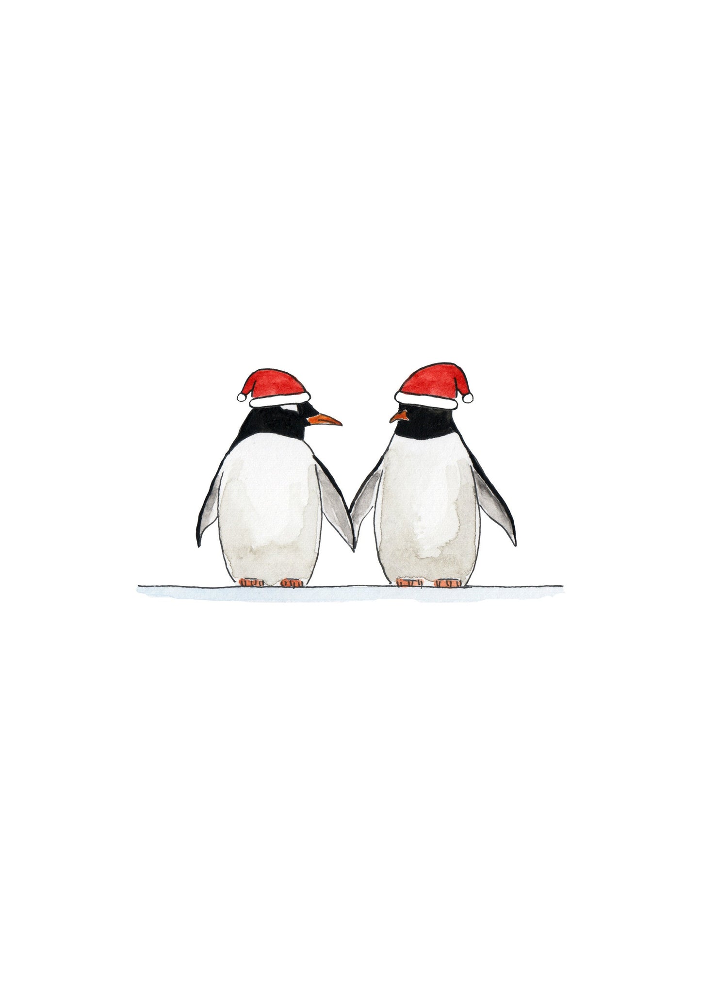 Penguin Couple Christmas