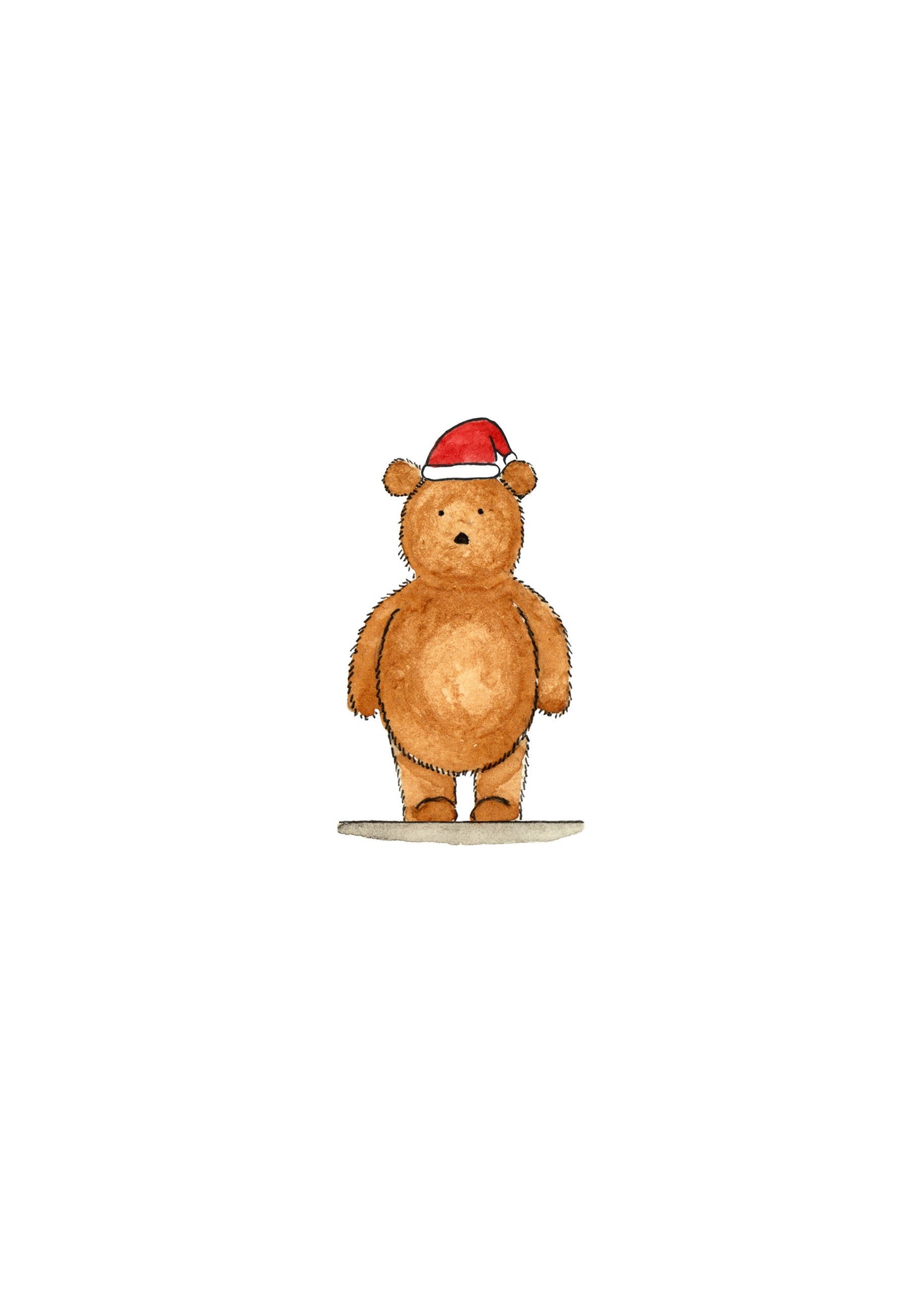 Teddy Christmas Hat