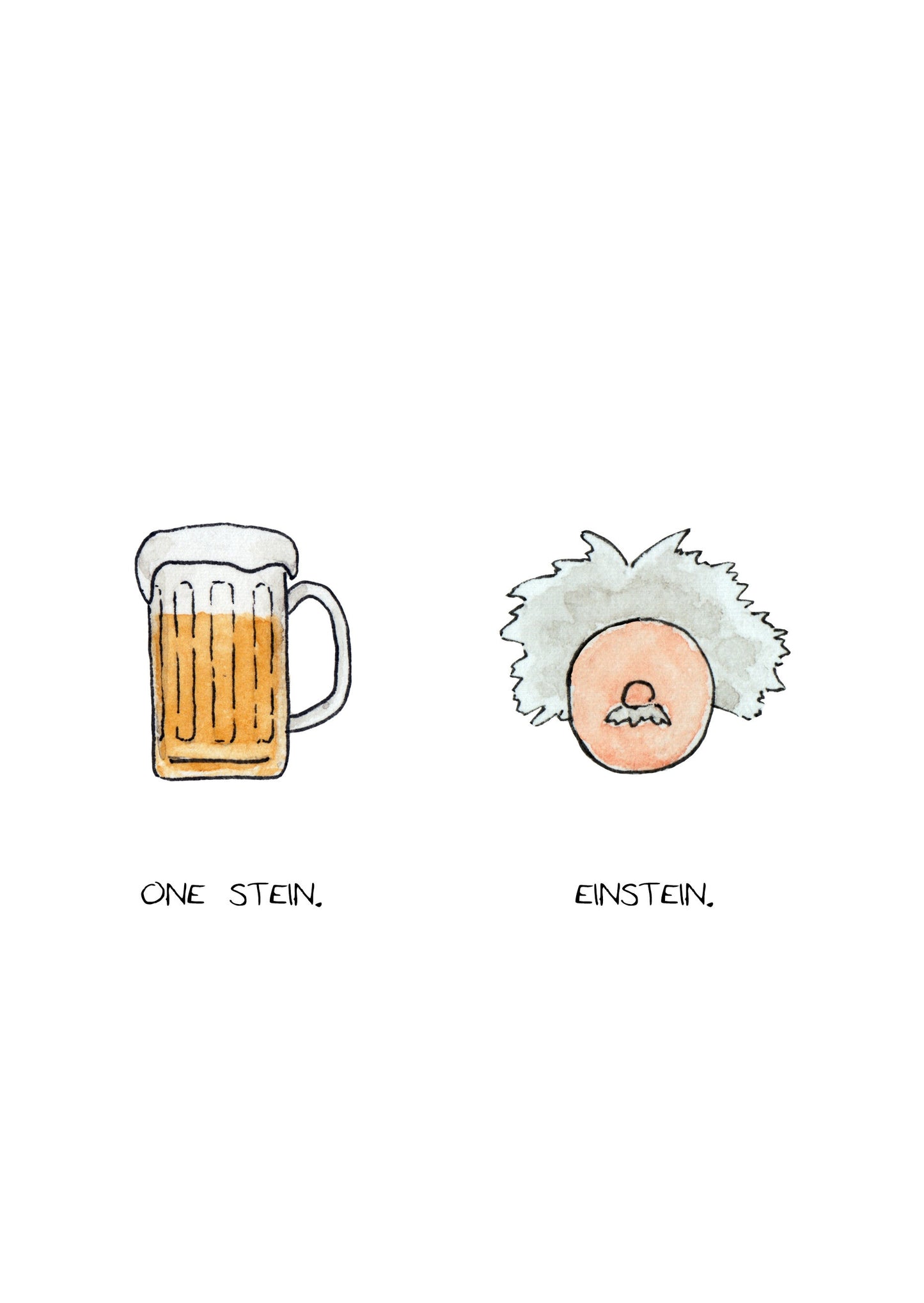Einstein and Beer