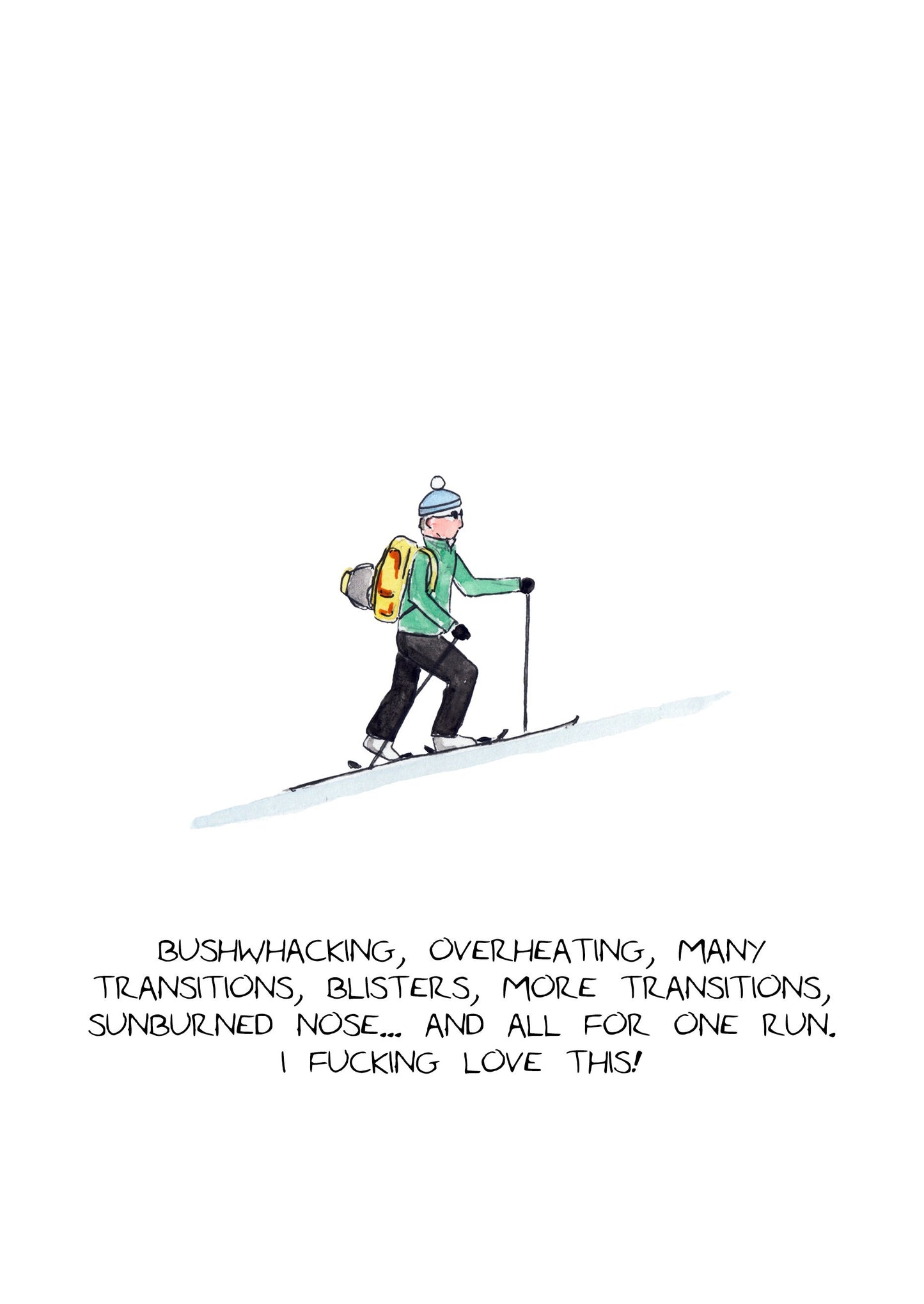 Ski Touring Man