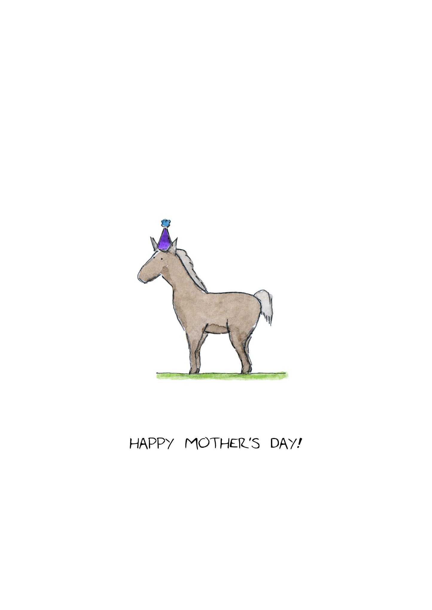 Horse Party Hat - Mother's Day