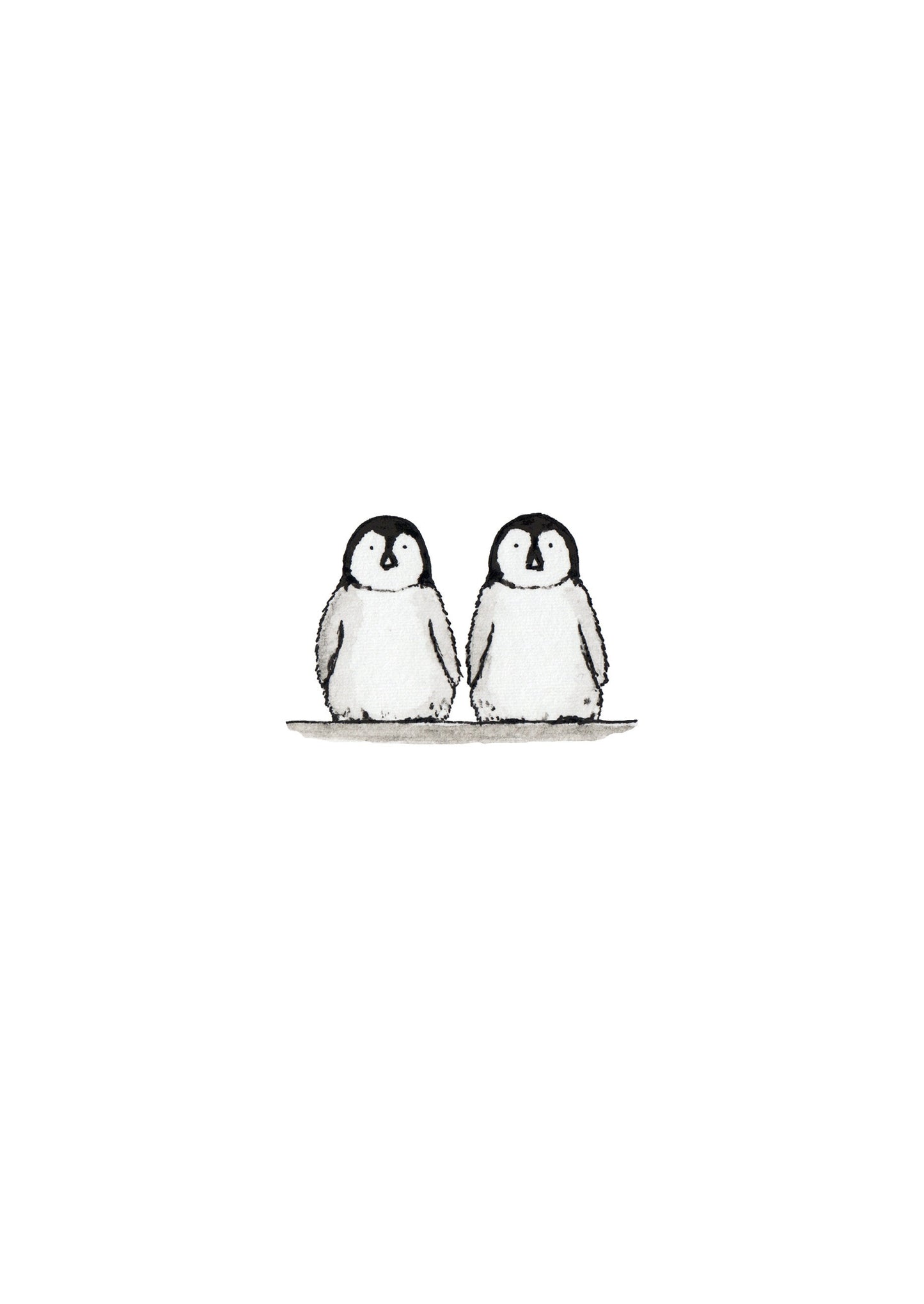 Two Baby Penguins