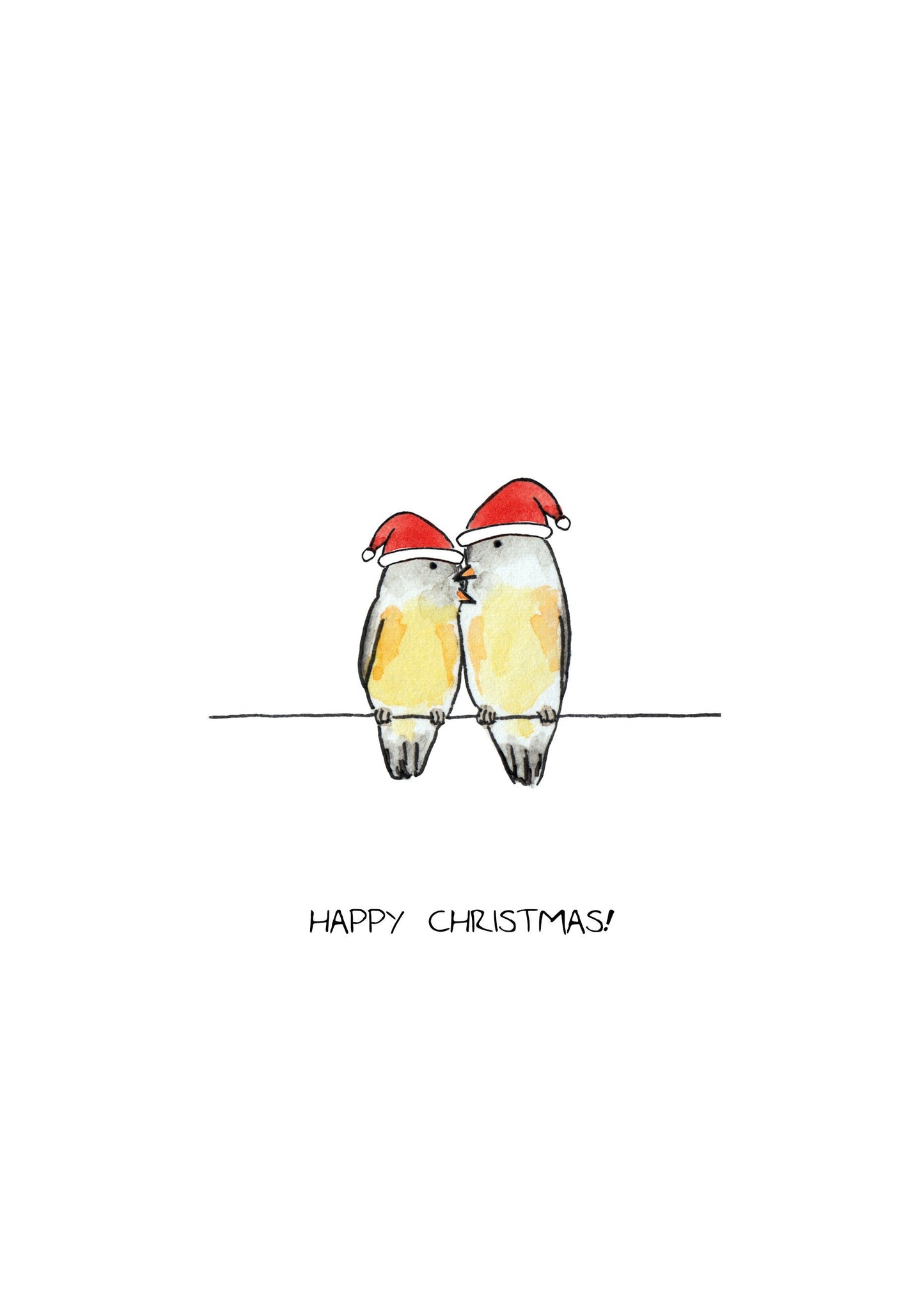 Birds on a Line Christmas